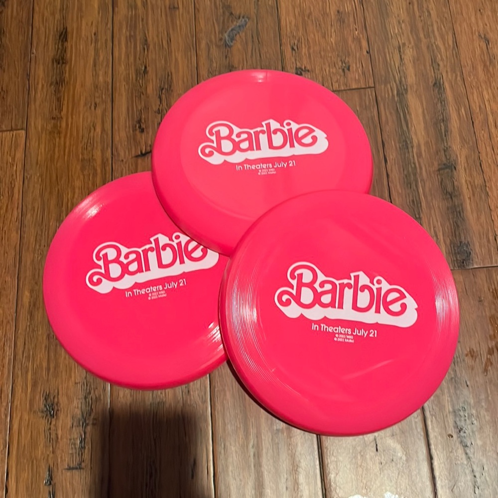 Barbie Movie Tie-In Frisbee
